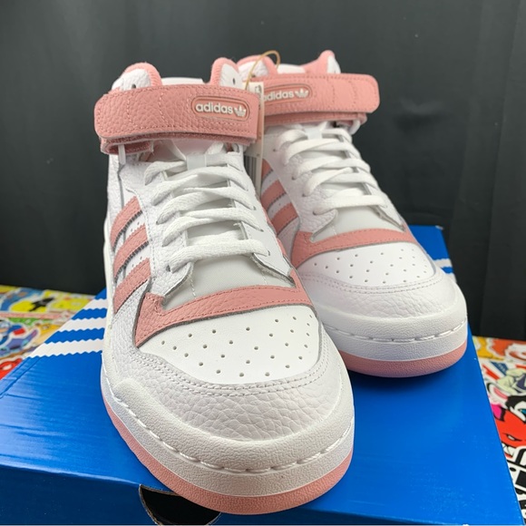 Adidas Forum 84 Mid Pink Womens Various Sizes - Picture 6 of 14